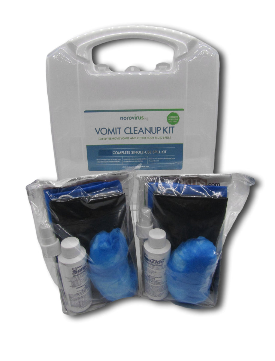 Body Fluid Clean Up Kit - Two Pack